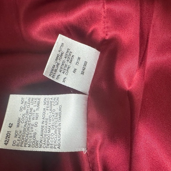 MaxMara Red Wool Coat - Picture 16 of 16